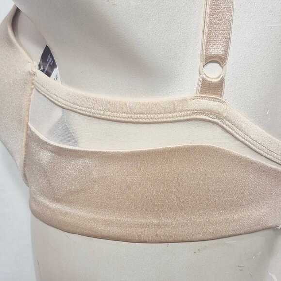 42DD Just My Size JMS MJ1207 Perfect Shape T-Shirt Underwire Bra Beige NWT - Picture 6 of 8